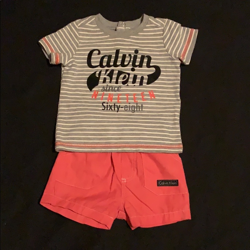 ADORABLE baby boys matching set